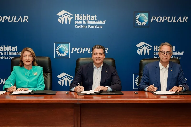Banco Popular y Hábitat colaborarán para mejorar viviendas en comunidades vulnerables