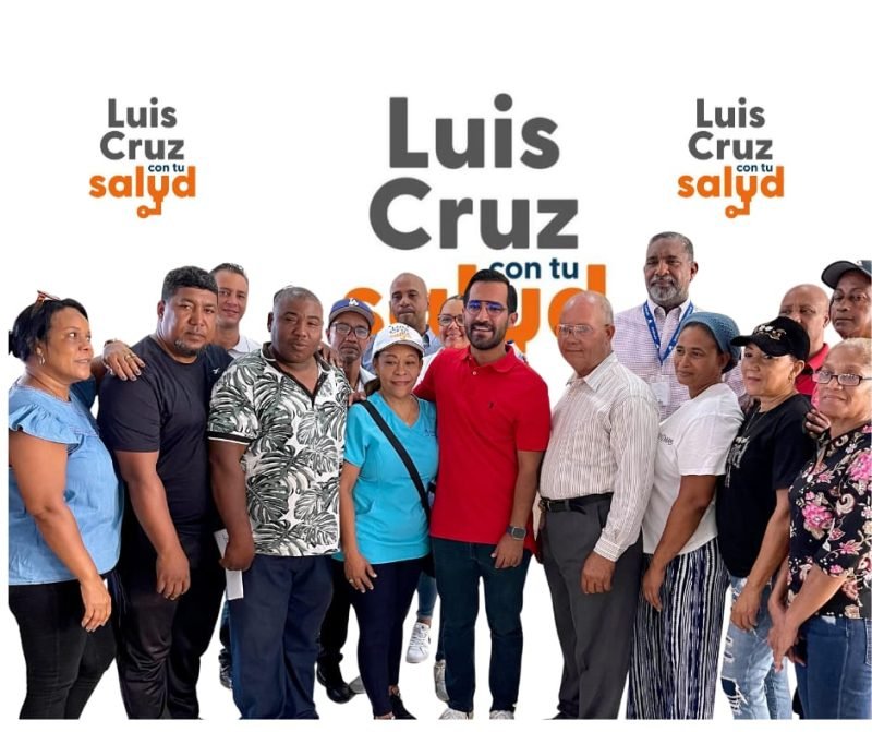 Dr. Luis Cruz Camacho inicia jornadas de operativo médico en el Gran Santo Domingo