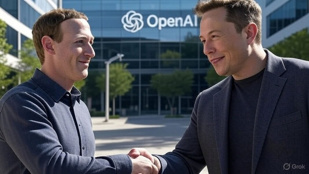 Elon Musk contactó con Mark Zuckerberg para comprar juntos OpenAI por 97.000 millones de dólares, según sus abogados