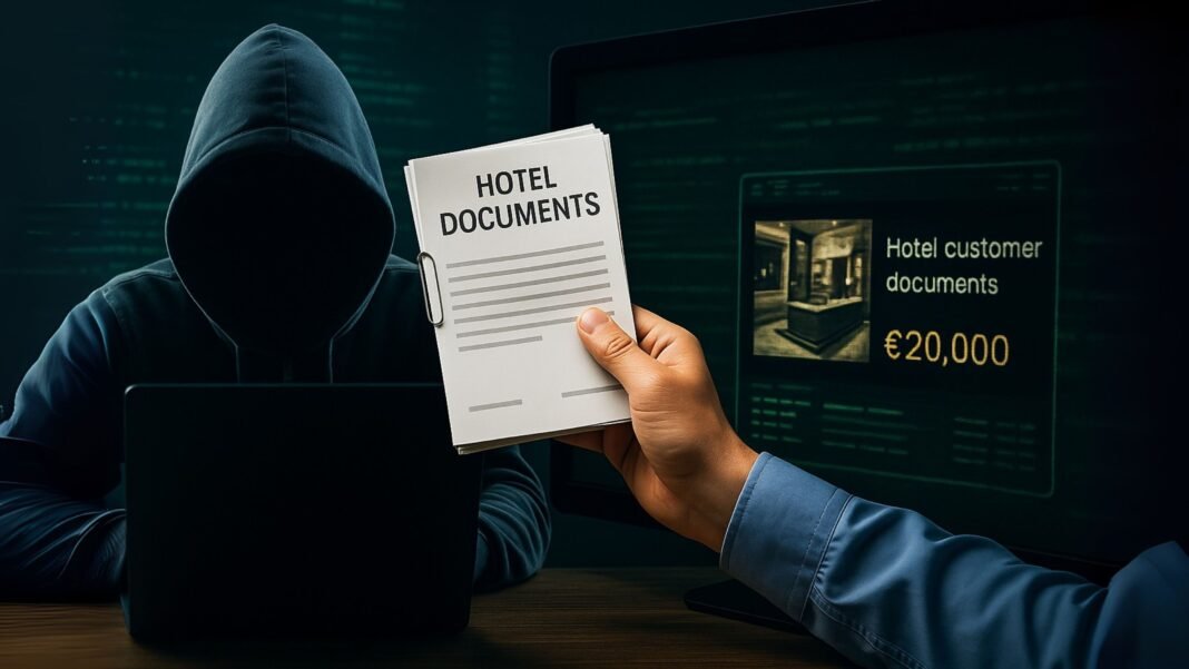 Hackers están atacando hoteles y ponen a la venta documentos de clientes en la dark web por 20.000 euros