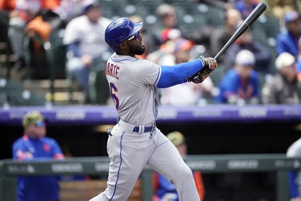 Marte la sacó: Mets golpean fuerte en Atlanta con 6 HRs. Cubs vencen a los Angels