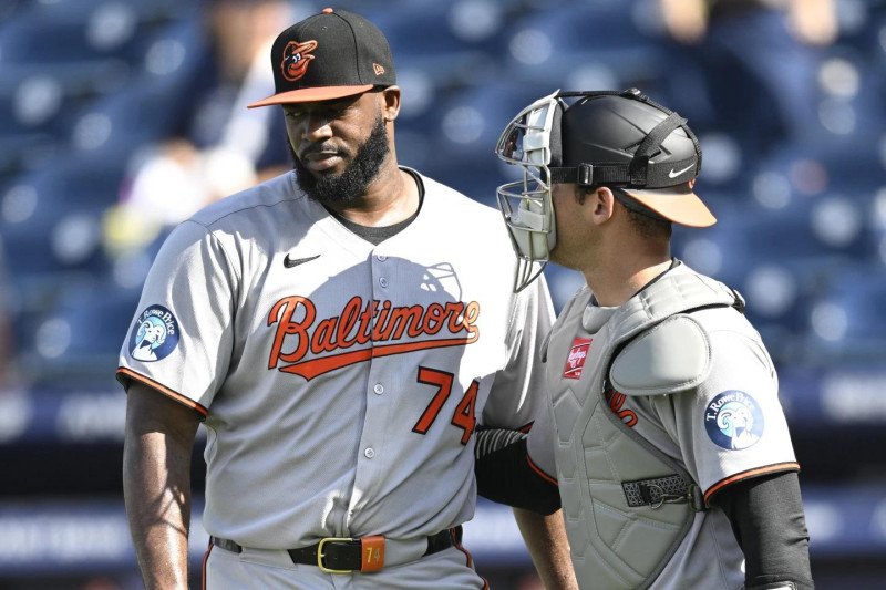 Orioles pierden a Félix Bautista y Zach Eflin por el resto de la temporada