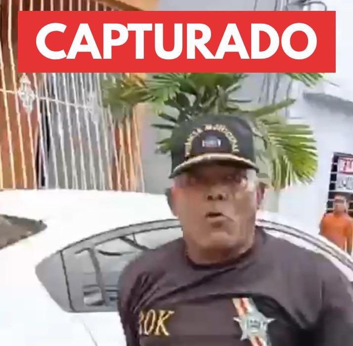Policía Nacional apresó a hombre que aparece en video viral realizando disparo al aire con arma no letal durante discusión en Los Mameyes, SDE