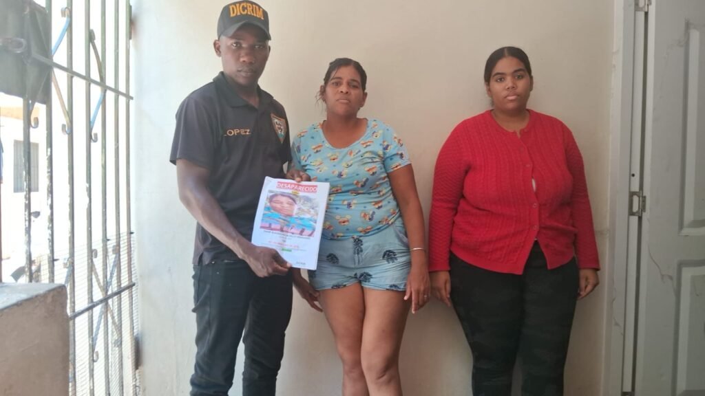 Policía Nacional localiza en acciones separadas a menor y mujer adulta reportados como desaparecidos