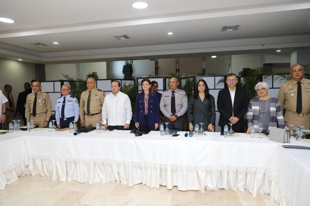 Vicepresidenta Raquel Peña encabeza reunión seguimiento al Plan de Seguridad Ciudadana