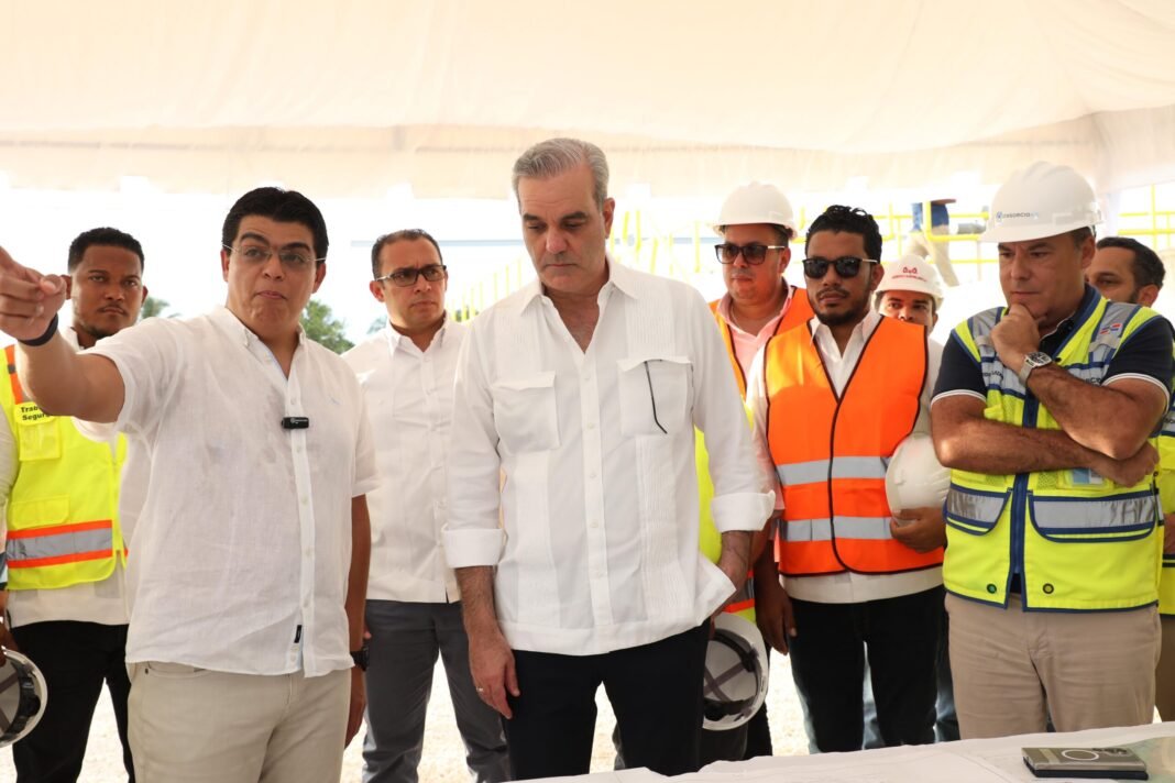 Abinader supervisa ampliación del Acueducto Barrera de Salinidad en SDE y SDN, inversión supera los 150 millones de dólares Abinader supervisa ampliación del Acueducto Barrera de Salinidad en SDE y SDN, inversión supera los 150 millones de dólares