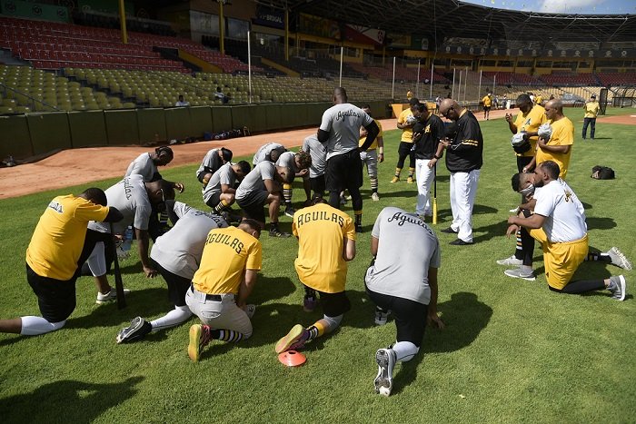 Águilas Cibaeñas inicia de manera exitosa su Early Camp con 15 jugadores presentes