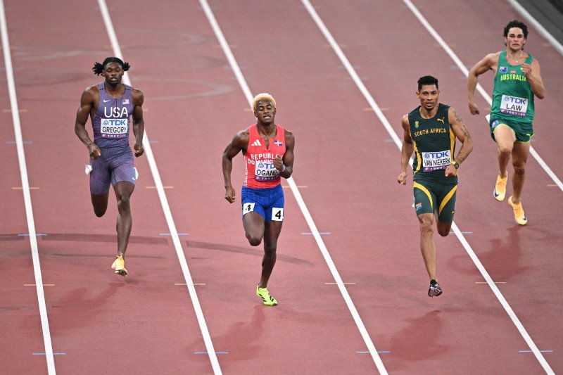 Alexander Ogando gana y avanza a las semifinales del Mundial de Atletismo Alexander Ogando gana y avanza a las semifinales del Mundial de Atletismo