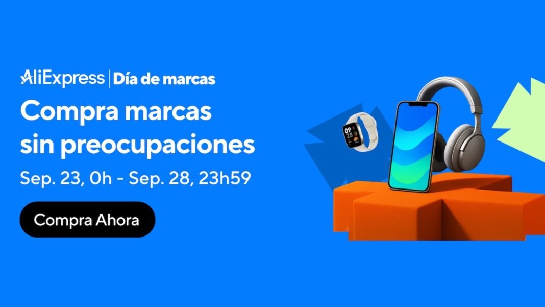 AliExpress celebra el Día de Marcas con descuentos irresistibles AliExpress celebra el Día de Marcas con descuentos irresistibles