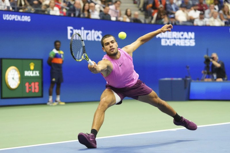 Carlos Alcaraz vence a Sinner en el US Open, conquista su 6to título de Grand Slam