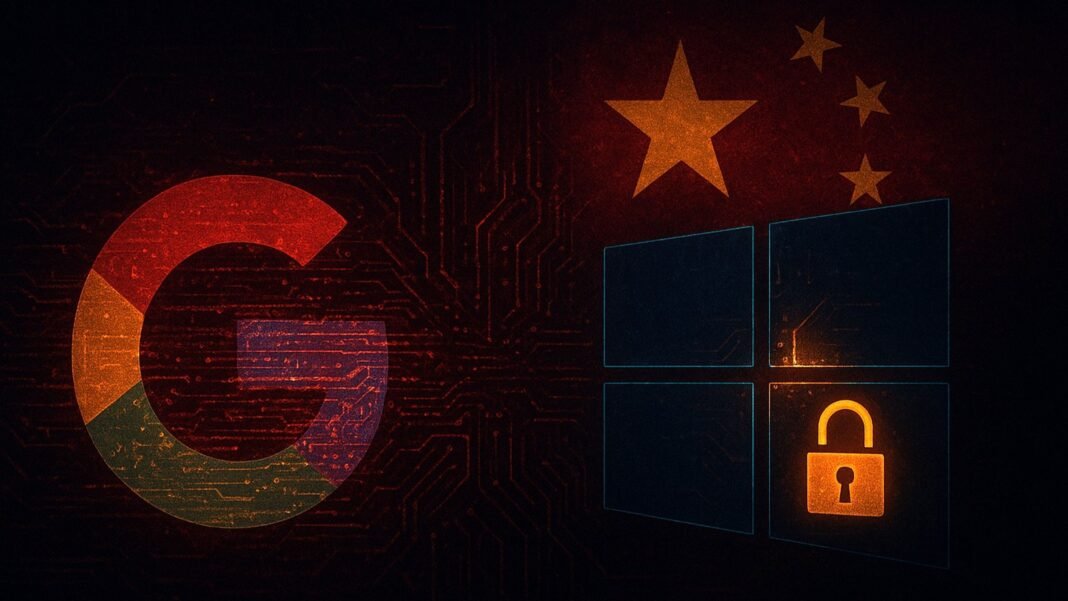 China envenena el buscador de Google y cuela puertas traseras en Windows