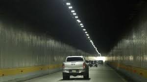 Cierre preventivo del túnel de Las Américas por Obras Públicas ante las fuertes lluvias