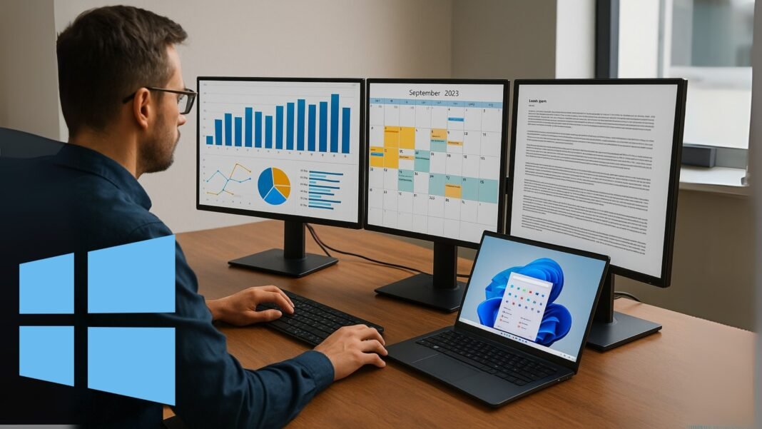 Cómo gestionar múltiples monitores en Windows para aumentar tu productividad