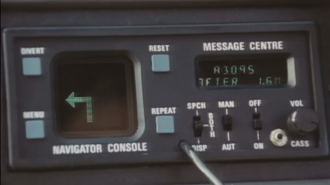 El Google Maps de 1986 no usaba satélites GPS, sino ordenadores repartidos por la carretera, y era igual de preciso