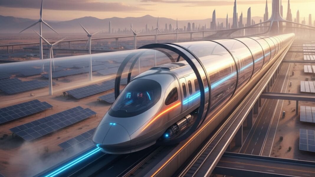 El tren hyperloop europeo rompe el récord de velocidad con un prometedor avance en el cambio de carril El tren hyperloop europeo rompe el récord de velocidad con un prometedor avance en el cambio de carril
