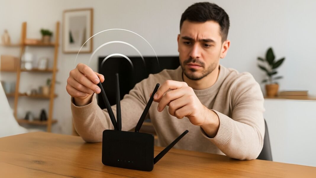 El truco de las antenas del router WiFi que soluciona casi el 100% de los problemas de conexión