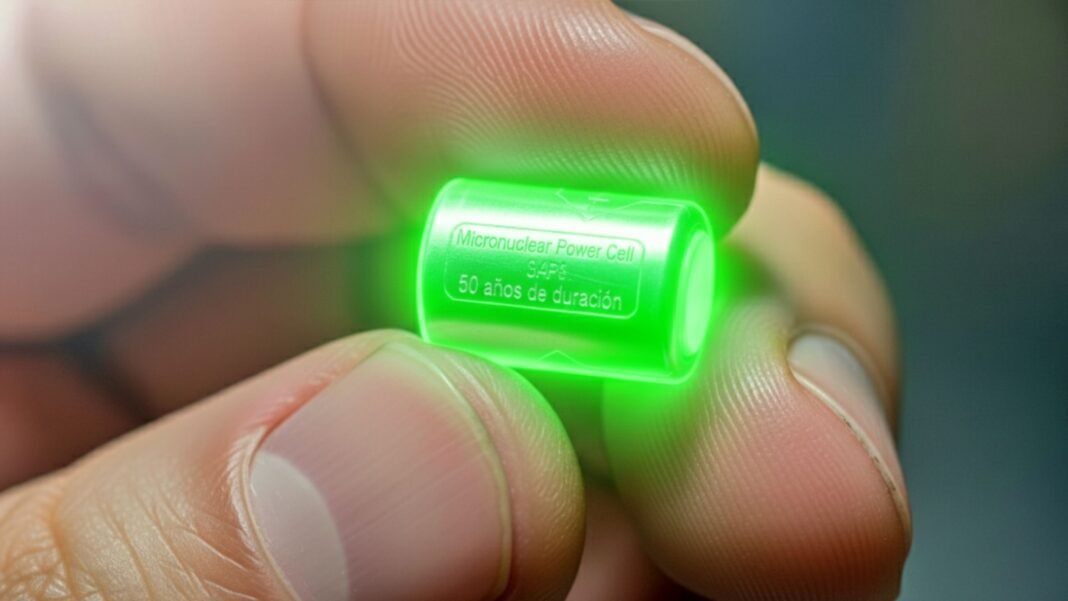 Estas diminutas baterías micronucleares podrían proporcionar energía durante décadas sin pasar por el cargador Estas diminutas baterías micronucleares podrían proporcionar energía durante décadas sin pasar por el cargador