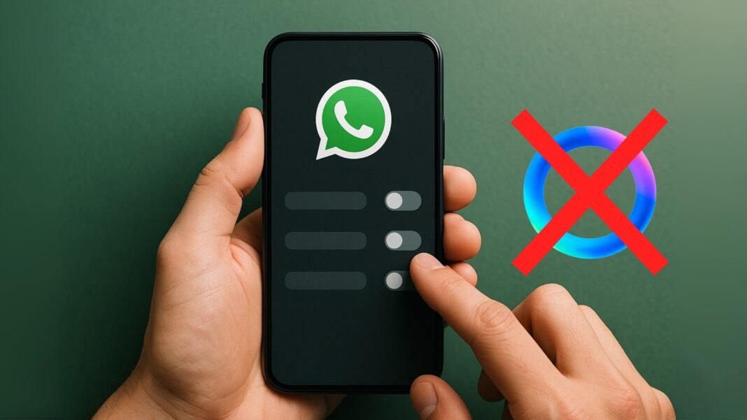Estas son todas las formas de desactivar Meta AI de WhatsApp que he logrado encontrar Estas son todas las formas de desactivar Meta AI de WhatsApp que he logrado encontrar