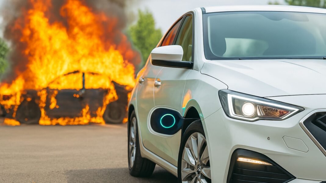 Expertos desmontan los mayores mitos sobre el coche eléctrico en España: “Se incendian menos que los de gasolina o diésel” Expertos desmontan los mayores mitos sobre el coche eléctrico en España: “Se incendian menos que los de gasolina o diésel”