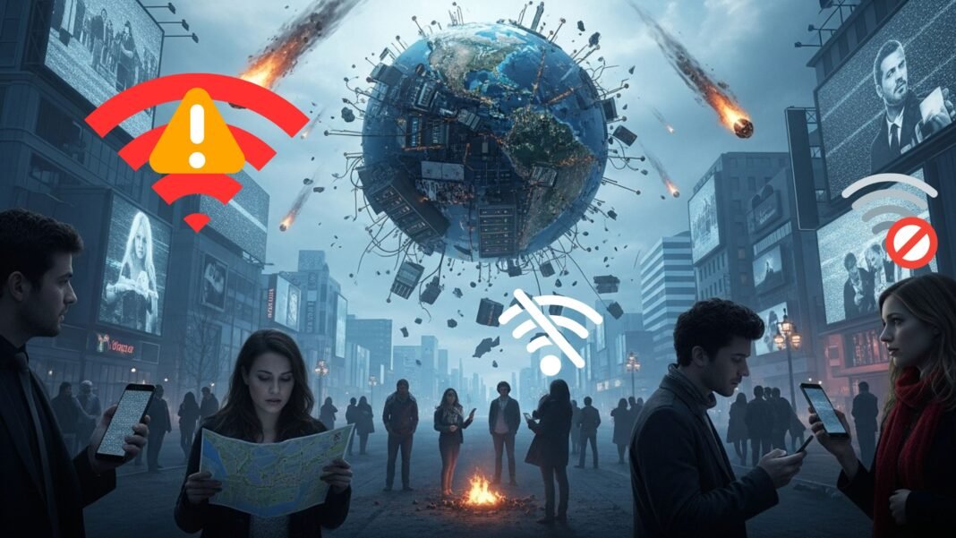 He probado a preguntarle a la IA qué pasaría si desapareciera internet durante un mes: “Sería el fin del mundo”