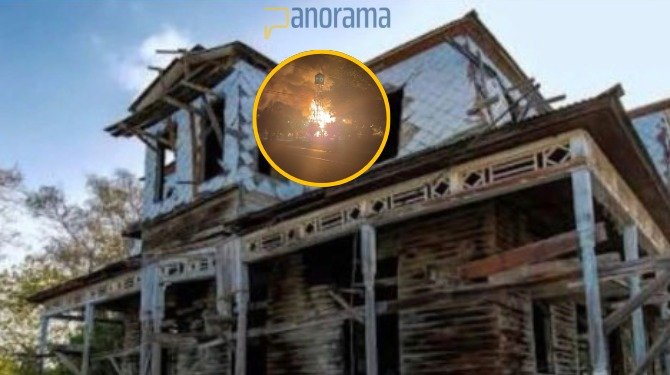 Incendio destruye histórica Villa Doña Emilia en Montecristi Incendio destruye histórica Villa Doña Emilia en Montecristi