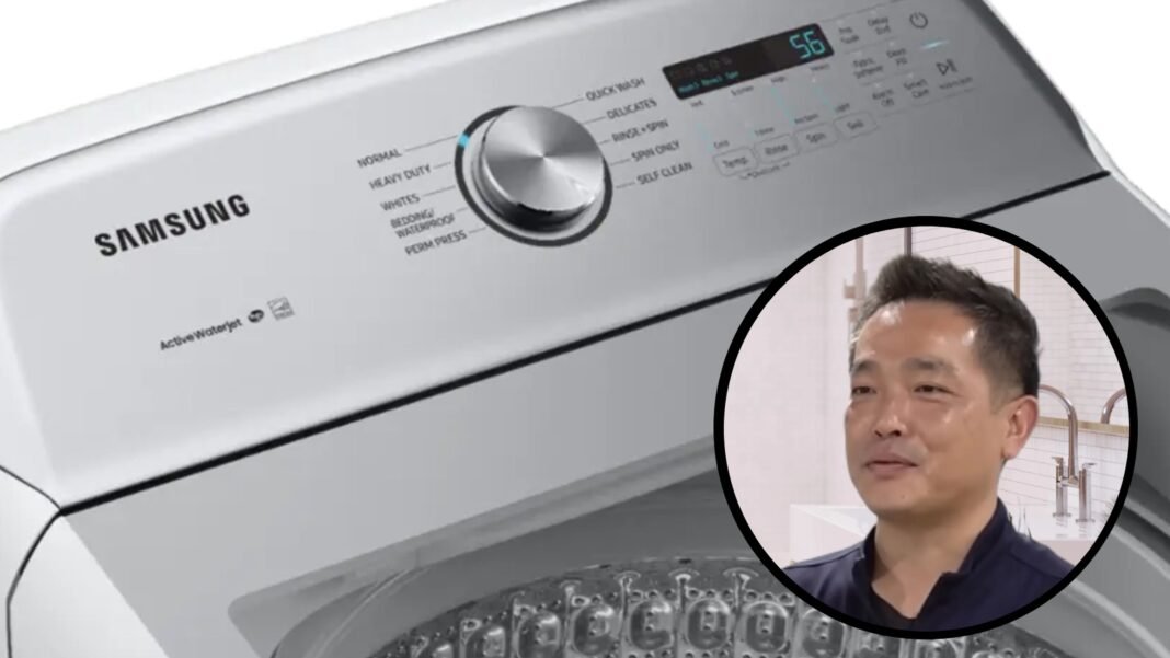 Lee Seung-hoon, técnico de electrodomésticos Samsung y LG: “Ahora mismo la gente rica ya no usa este tipo de lavadoras” Lee Seung-hoon, técnico de electrodomésticos Samsung y LG: “Ahora mismo la gente rica ya no usa este tipo de lavadoras”