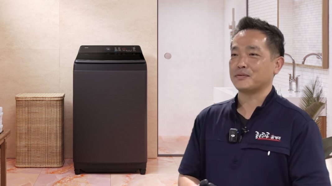 Lee Seung-hoon, técnico de electrodomésticos Samsung y LG: “Hoy en día la gente rica ya no usa este tipo de lavadoras” Lee Seung-hoon, técnico de electrodomésticos Samsung y LG: “Hoy en día la gente rica ya no usa este tipo de lavadoras”