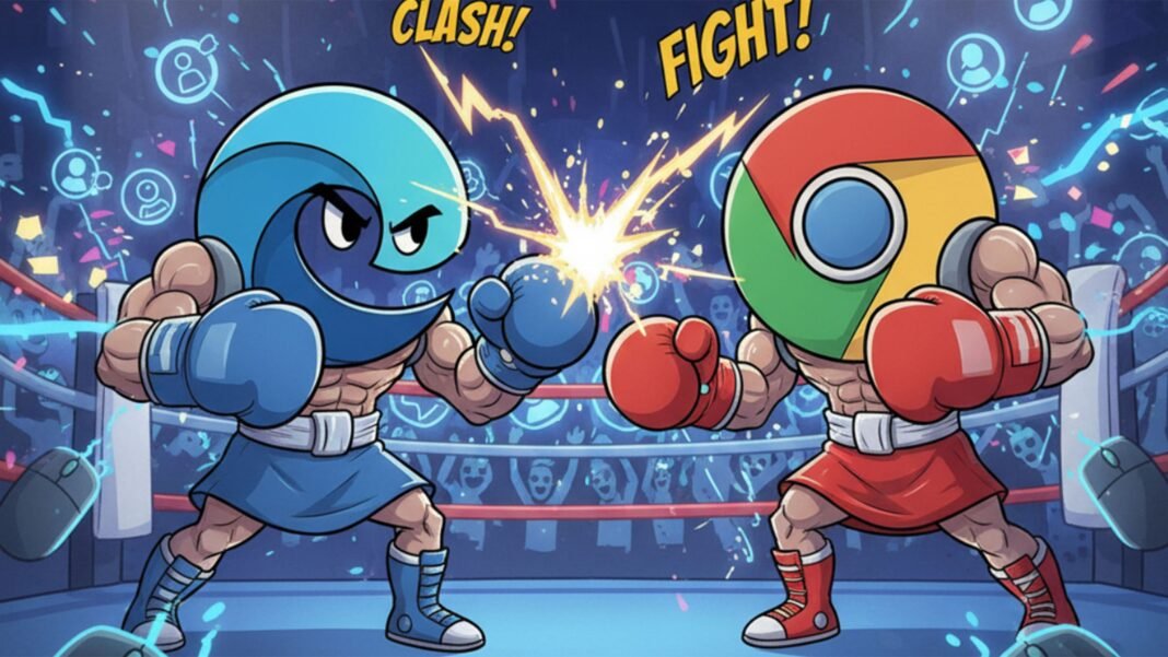 Microsoft enfrenta a Edge y Chrome en Bing: descubre quién gana la batalla de navegadores Microsoft enfrenta a Edge y Chrome en Bing: descubre quién gana la batalla de navegadores