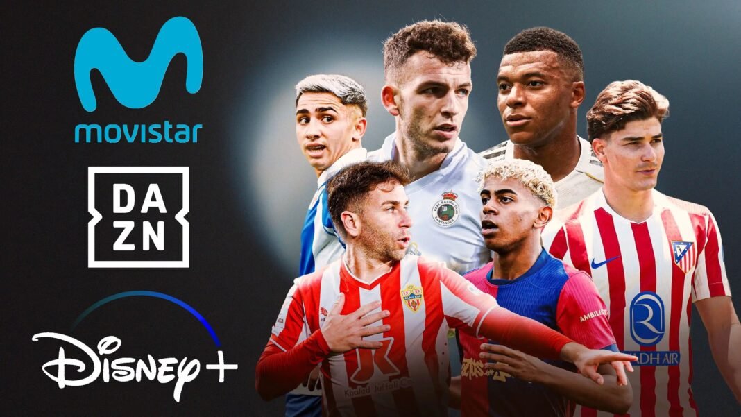 Movistar vs DAZN vs Disney+: así es la nueva guerra del fútbol en directo Movistar vs DAZN vs Disney+: así es la nueva guerra del fútbol en directo