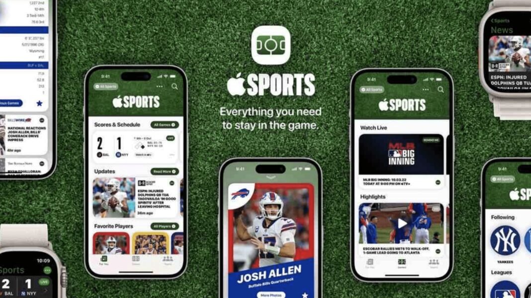 Ni Movistar Plus+ ni DAZN: Apple Sports va a ofrecer deporte totalmente gratis y sin publicidad Ni Movistar Plus+ ni DAZN: Apple Sports va a ofrecer deporte totalmente gratis y sin publicidad