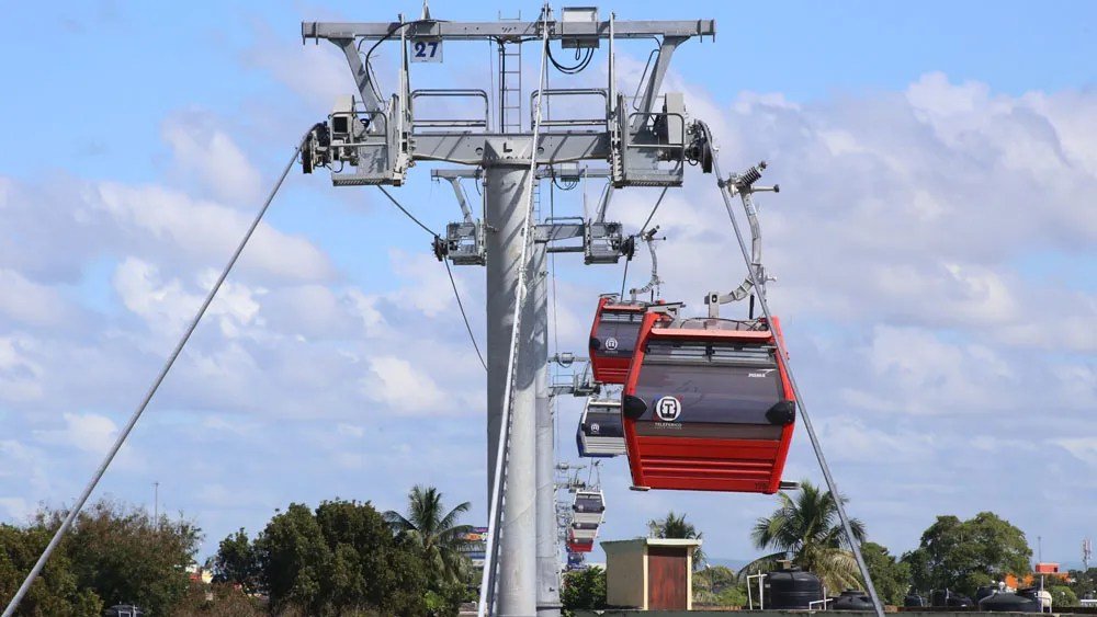 Opret suspende temporalmente Línea 1 del Teleférico de Santo Domingo por condiciones climáticas