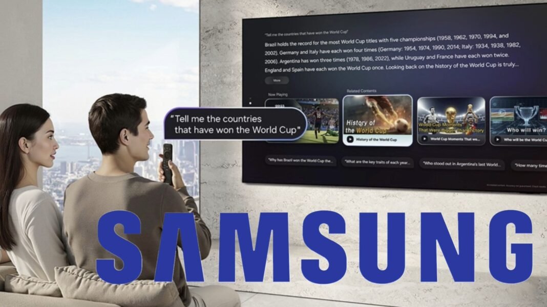 Qué es Vision AI Companion, la novedad con IA de Samsung que quiere cambiar por completo tu Smart TV