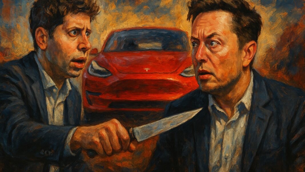 Sam Altman quiere rematar a Tesla y vengarse de Elon Musk: “Tenemos nueva tecnología…”