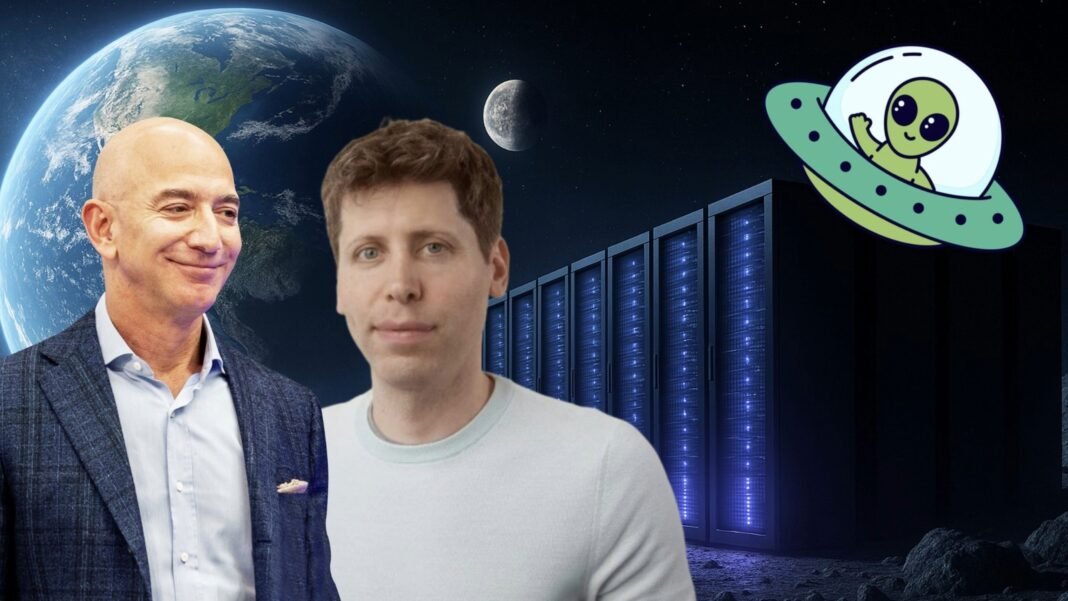 Sam Altman y Jeff Bezos ya saben cómo llevar la IA a otro nivel: centros de datos extraterrestres Sam Altman y Jeff Bezos ya saben cómo llevar la IA a otro nivel: centros de datos extraterrestres