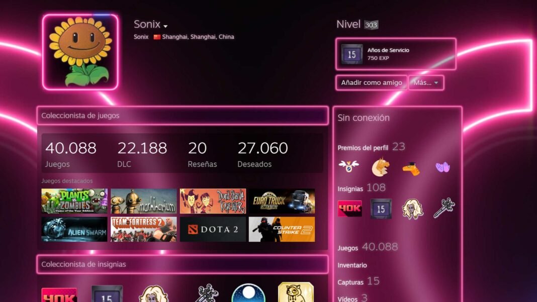 Si crees que tienes muchos juegos en Steam, espera a saber cuál es el récord, con una colección valorada en 250.000 dólares Si crees que tienes muchos juegos en Steam, espera a saber cuál es el récord, con una colección valorada en 250.000 dólares