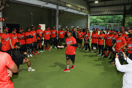 Sócrates Brito, Junior Lake y Franchy Cordero entre los 26 jugadores que participaron en el primer entrenamiento rojo