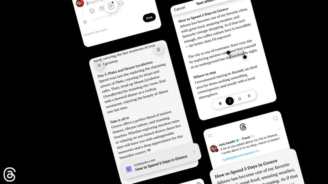 Threads desafía a X con posts de hasta 10.000 caracteres sin coste