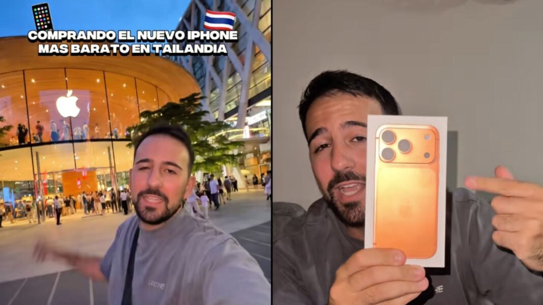 Un español compra el iPhone 17 en el extranjero a precio de móvil de gama media: “Vamos a comprobar que no me han timado”