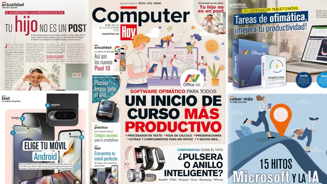 Ya a la venta Computer Hoy número 703: septiembre siempre vuelve antes de lo que nos gustaría Ya a la venta Computer Hoy número 703: septiembre siempre vuelve antes de lo que nos gustaría
