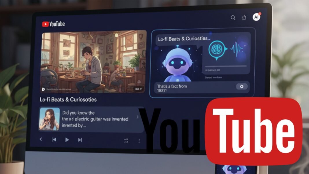 YouTube prueba hosts de IA que cuentan historias y curiosidades mientras escuchas música YouTube prueba hosts de IA que cuentan historias y curiosidades mientras escuchas música