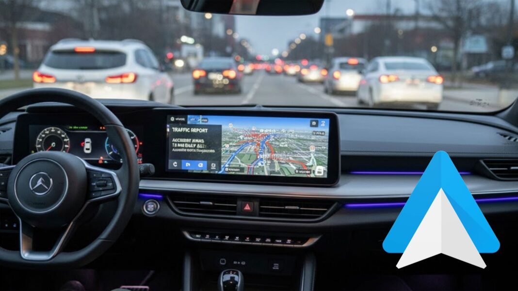 Ahora puedes reportar peligros de tráfico en Android Auto en pantallas pequeñas Ahora puedes reportar peligros de tráfico en Android Auto en pantallas pequeñas