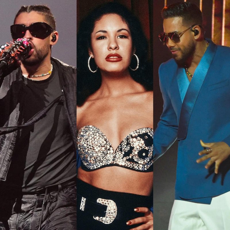 Bad Bunny, Romeo Santos y Selena lideran lista de los 100 álbumes latinos más exitosos del siglo 21 Bad Bunny, Romeo Santos y Selena lideran lista de los 100 álbumes latinos más exitosos del siglo 21