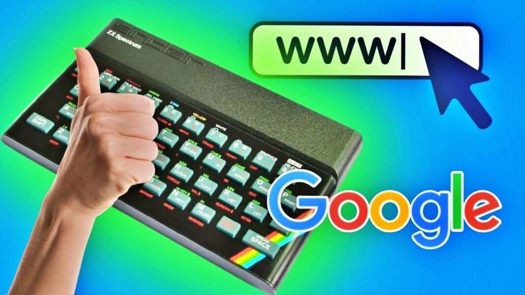 Consigue navegar por internet con un ZX Spectrum de hace más de 40 años