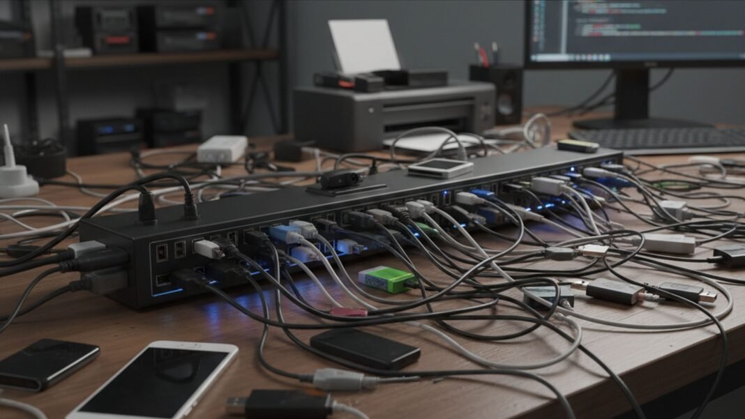 ¿Cuántos dispositivos puedes conectar en un único puerto USB? ¿Cuántos dispositivos puedes conectar en un único puerto USB?