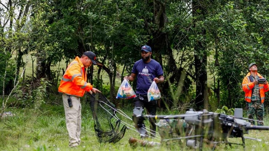 Drones son utilizados para realizar entrega de kits de raciones crudas en SDN