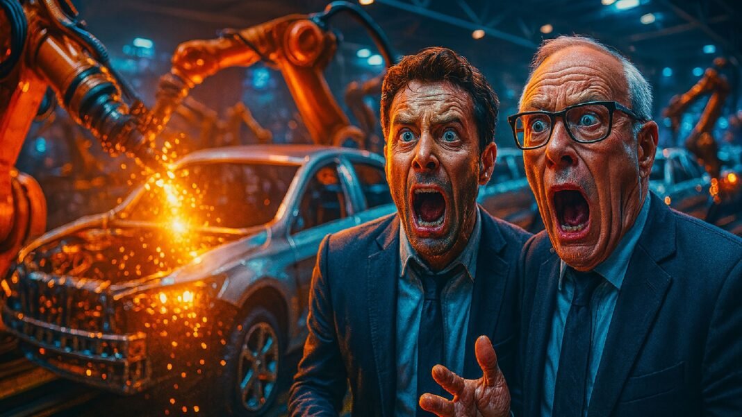 Ejecutivos occidentales visitan fábricas de coches en China y vulven aterrados: “No hay personas, están innovando como locos” Ejecutivos occidentales visitan fábricas de coches en China y vulven aterrados: “No hay personas, están innovando como locos”