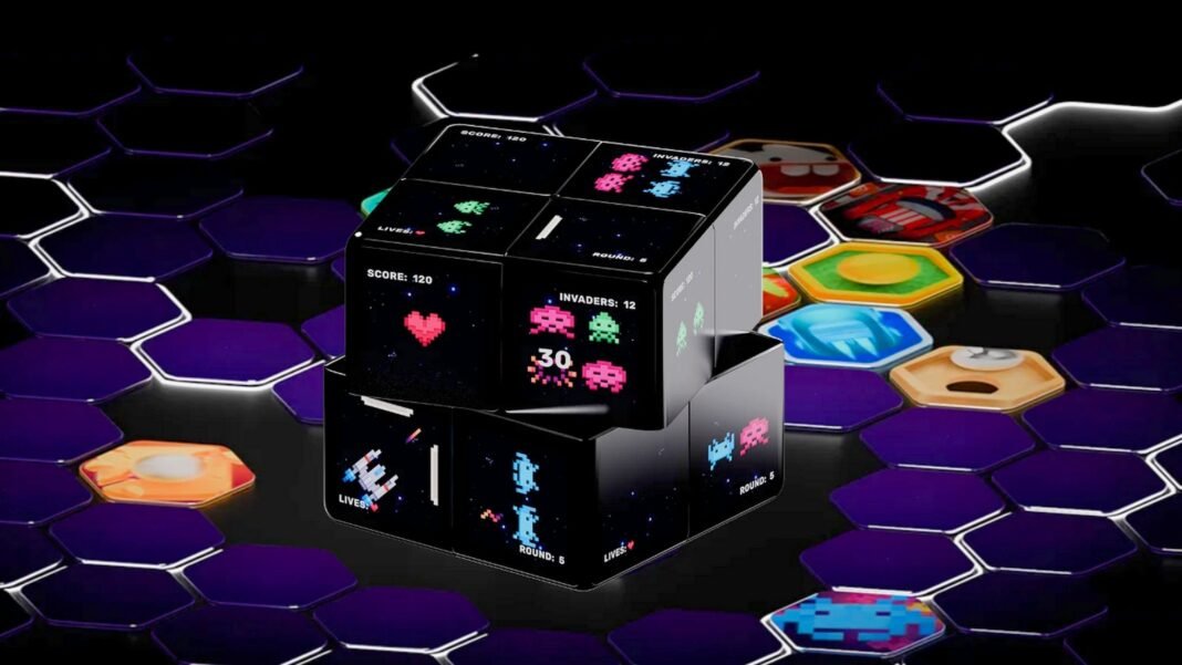 El cubo de Rubik entra en el siglo XXI sustituyendo las pegatinas por pantallas, ya tiene más de 100 juegos El cubo de Rubik entra en el siglo XXI sustituyendo las pegatinas por pantallas, ya tiene más de 100 juegos