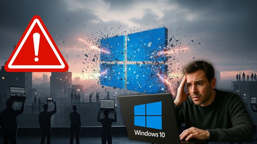 El fin de soporte para Windows 10 es mañana: tres millones de españoles en riesgo por el gran apagón de Microsoft El fin de soporte para Windows 10 es mañana: tres millones de españoles en riesgo por el gran apagón de Microsoft