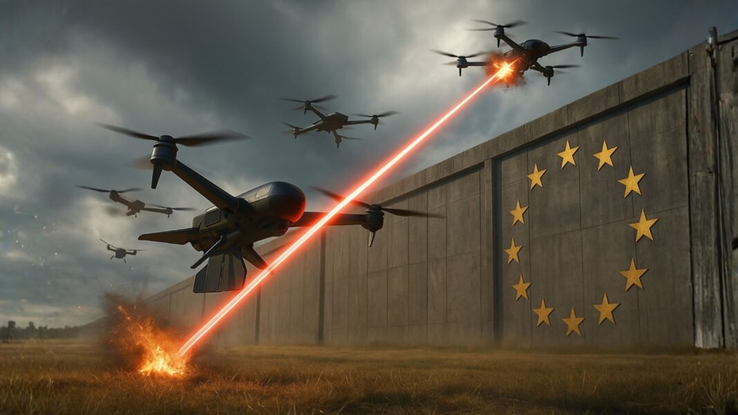 El muro antidrones de Europa toma forma: BLAZE consigue alcanzar un objetivo en su primer intento El muro antidrones de Europa toma forma: BLAZE consigue alcanzar un objetivo en su primer intento