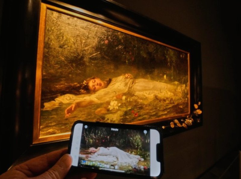 Fans de Taylor Swift inundan museo alemán para ver una pintura que evoca video ‘The Fate of Ophelia’ Fans de Taylor Swift inundan museo alemán para ver una pintura que evoca video ‘The Fate of Ophelia’